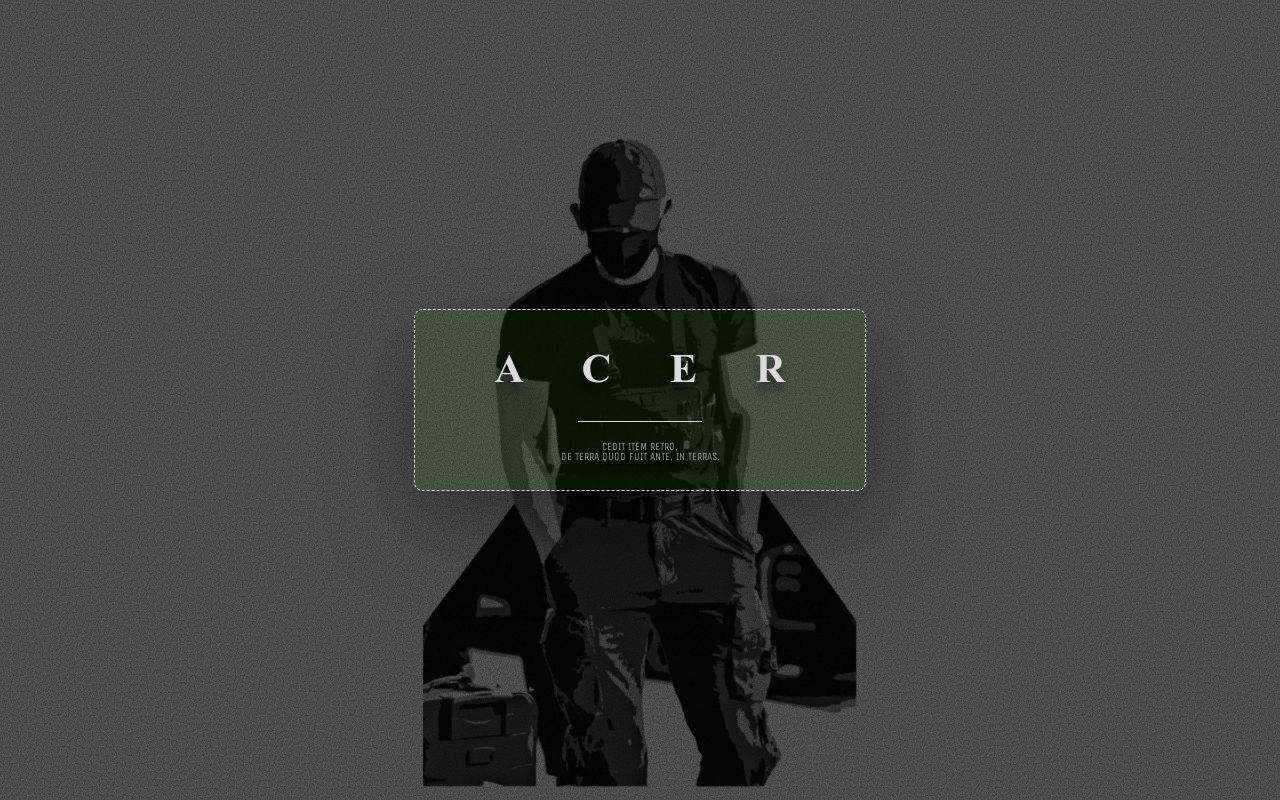 Carrd profile picture for @acer